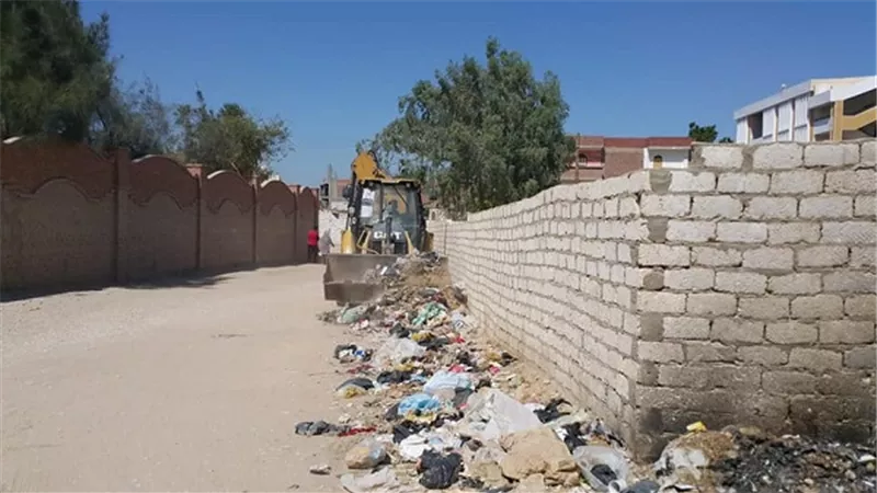 تحرير 3 محاضر أشغالات ورفع مخلفات بساقلته