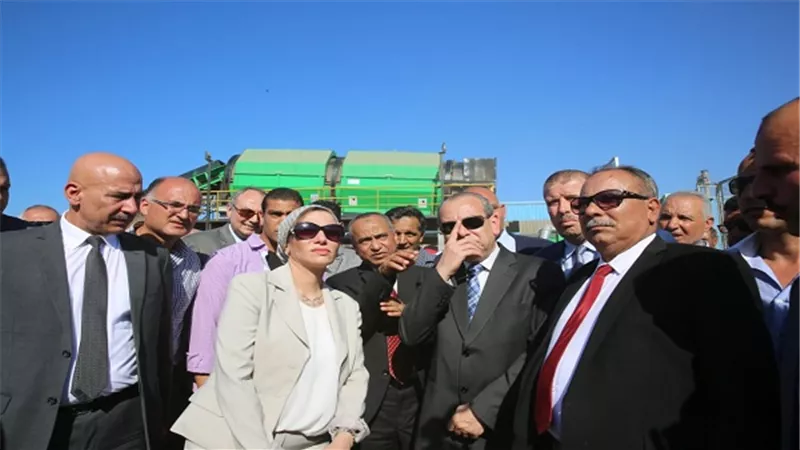 وزيرة البيئة تشهد افتتاح تطوير مصنع بيلا لتدوير المخلفات الصلبة بمحافظة كفر الشيخ