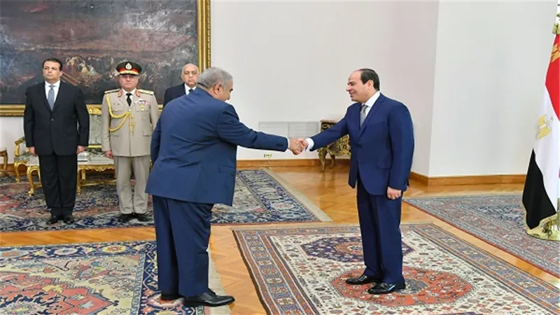 الرئيس السيسي يشهد أداء حلف اليمين لرئيس المحكمة الدستورية العليا