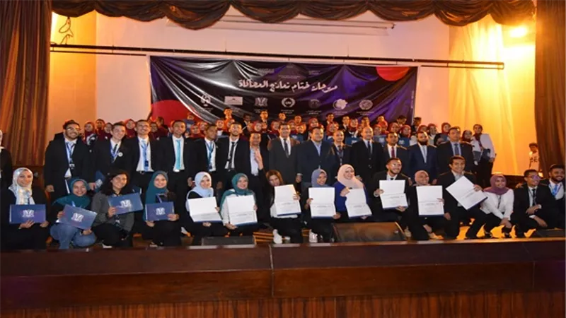 ممثل تنسيقية شباب الأحزاب يشيد بنموذج محاكاة مجلس الوزراء لطلاب جامعة عين شمس 