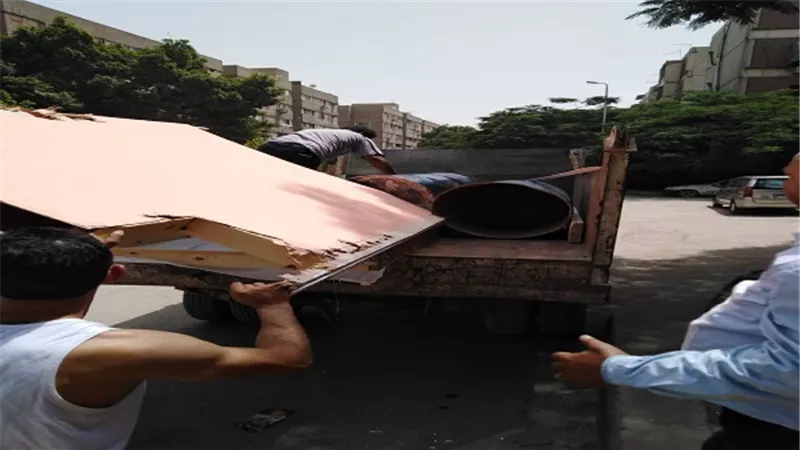 إيقاف أعمال تحويل شقة من سكنى إلى تجارى بعمارات الشركة السعودية بالمعادى الجديدة