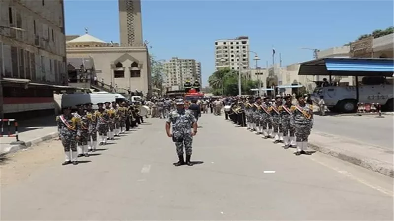 بحضور المحافظ ومدير الأمن جنازة عسكرية لنائب مأمور إطسا