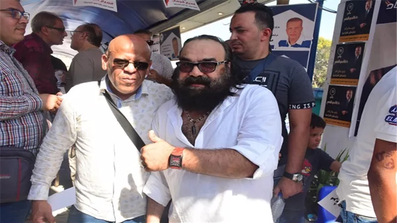 بالصور.. وصول حسام حسني وأبو الليف لإنتخابات نقابة المهن الموسيقية