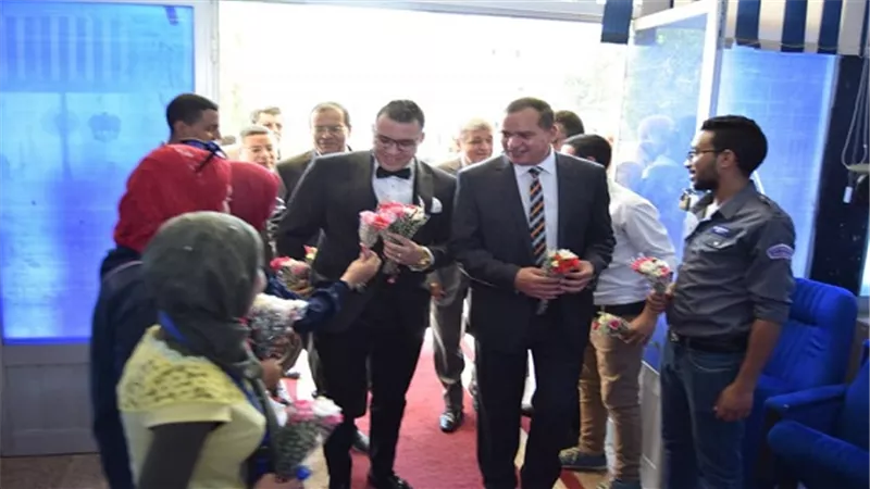 جامعة سوهاج تكرم النقيب 