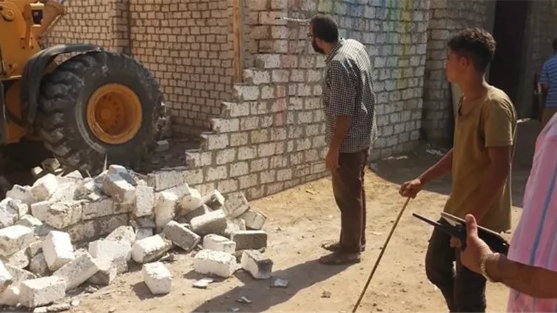 محافظ القليوبية يتابع حصاد الموجه الثالثة عشرلإزالة التعديات على أراضي أملاك الدولة