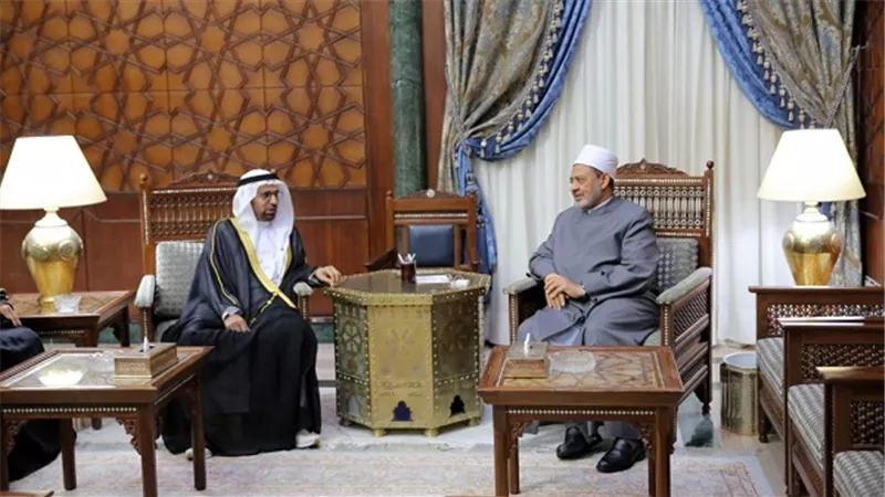 وفد إماراتي: جهود الأزهر أسهمت في حماية الشباب من الانخداع بشعارات التنظيمات الإرهابية