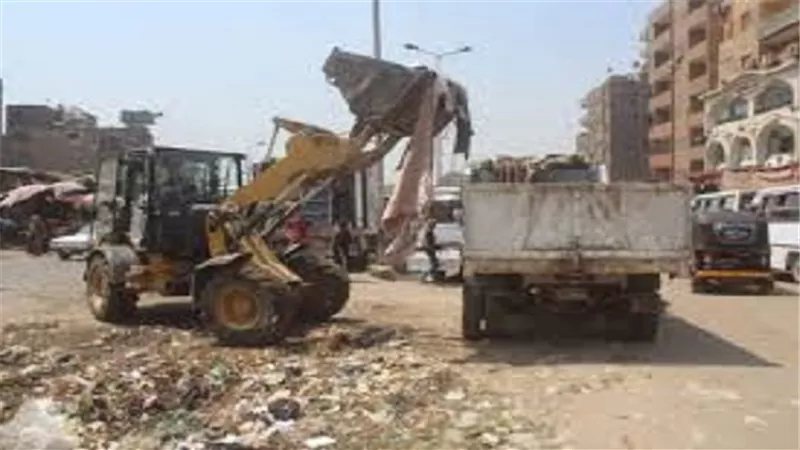 محافظ الجيزة: رفع 800 طن مخلفات ونواتج ذبح بالوراق
