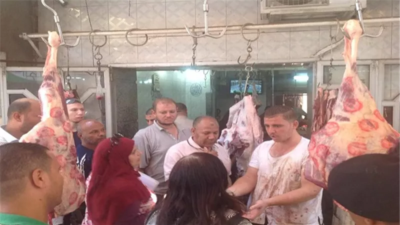 تنفيذاً لتوجيهات محافظ الفيوم.. تواصل الحملات التموينية والبيطرية علي المجازر ومنافذ بيع اللحوم 