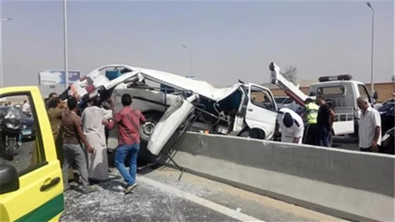 مصرع طفلة فى حادث تصادم داخل بحيرة المنزلة بالدقهلية