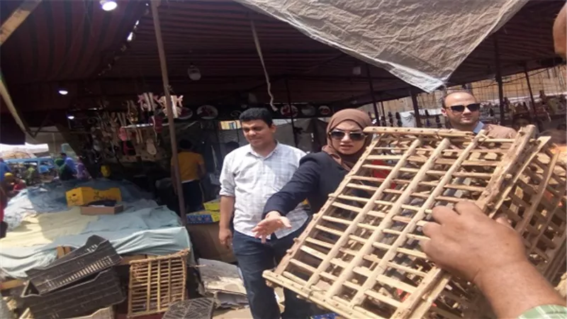 نائب محافظ القليوبية تقود حمله مكبرة لإزالة الإشغالات بمدينه بنها
