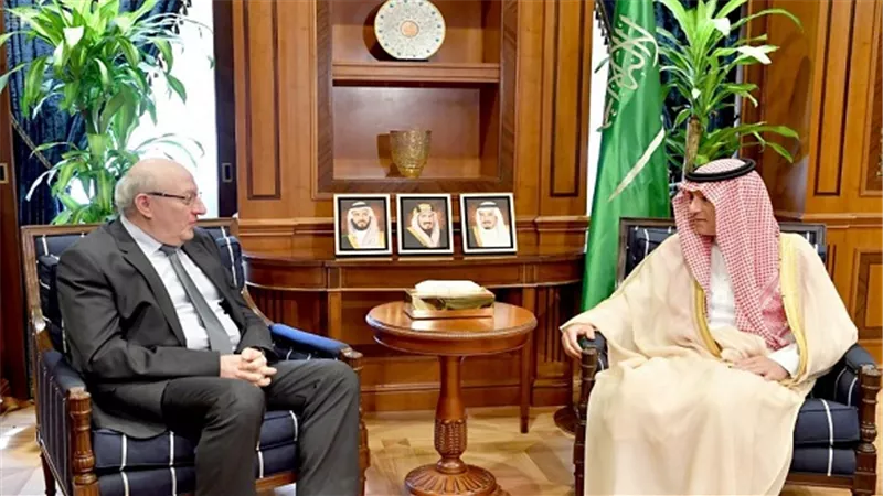 الجبير يستقبل السفير المصري لدى المملكة العربية السعودية