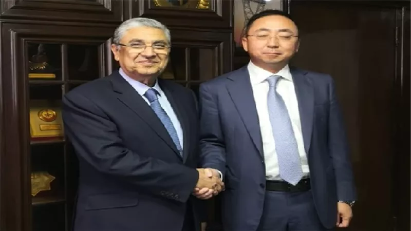 وزير الكهرباء يبحث سبل دعم وتعزيز التعاون بين وزارة الكهرباء وشركة هواوى