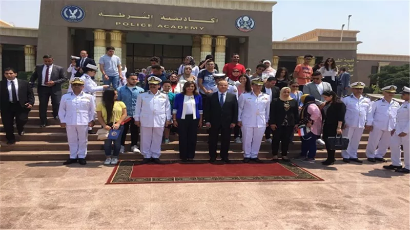 أكاديمية الشرطة تستقبل وفد شباب الجاليات المصرية بالخارج 