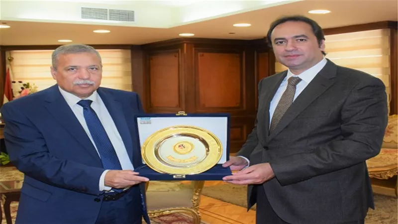 رئيس هيئة النيابة الإدارية يستقبل نائب وزير التعليم
