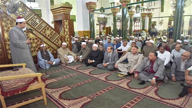 محافظ أسيوط يشهد إحتفال مديرية الأوقاف بالعام الهجرى الجديد بمسجد ناصر