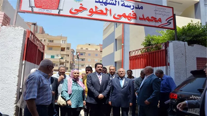 محافظ القليوبية: يفتتح عدد من المشروعات الخدمية بطوخ في مجال الأبنية التعليمية والشباب والرياضة