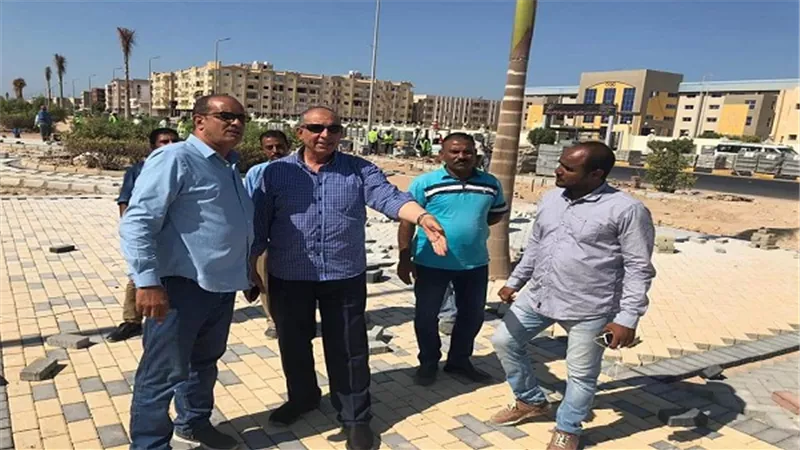 محافظ البحر الأحمر يتابع خطوات تنفيذ تطوير الجزيرة الوسطى بشارع الحجاز