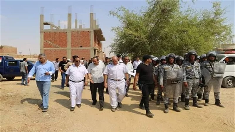 استرداد 50 فدان فى حملة مكبرة بالسويس 