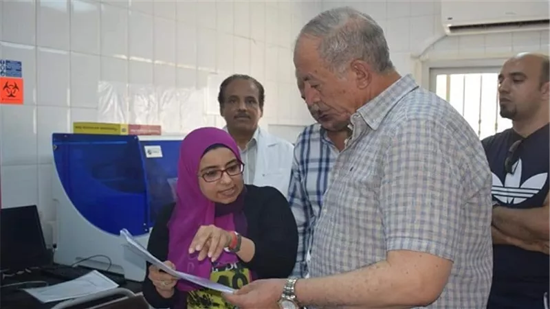 محافظ البحر الأحمر يتفقد معمل الغردقة المشترك بعد تطويره