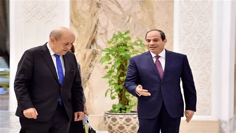 بسام راضي: الرئيس السيسي يستقبل وزير خارجية فرنسا