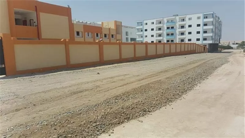 رصف وتطوير منطقة مبارك ٨ بالغردقة