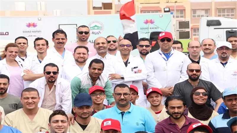 بالصور.. مستشفى سعاد كفافى تنظم قوافل طبية لعلاج المرضى غير القادرين 