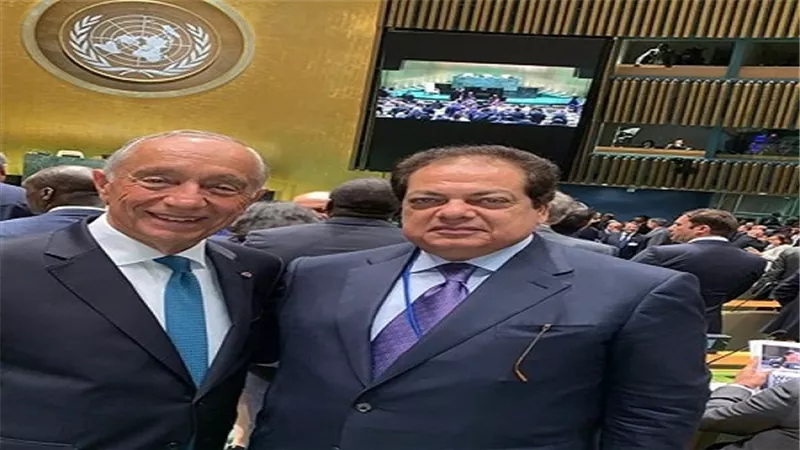 الرئيس البرتغالي وأبو العينين يبحثان في نيويورك ضخ استثمارات جديدة لمصر