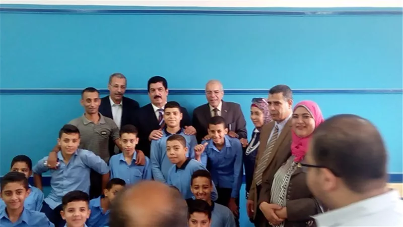 محافظ القليوبية  يفتتح عدد من المدارس ومشروعات المياه والصرف الصحي 
