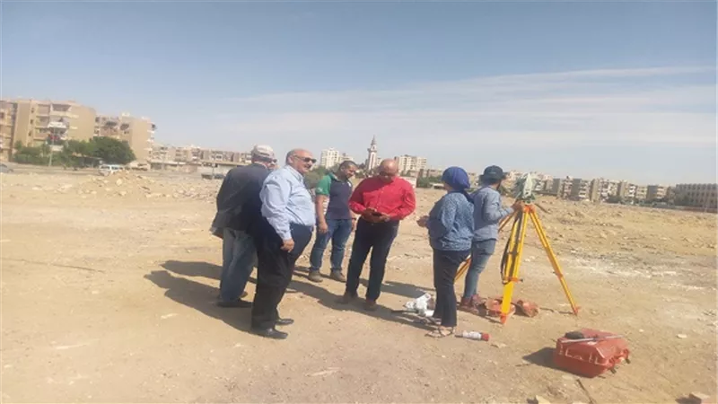 وفد من الإنتاج الحربي والصحة يزور السويس لتفقد أرض المجمع الطبي المتكامل 