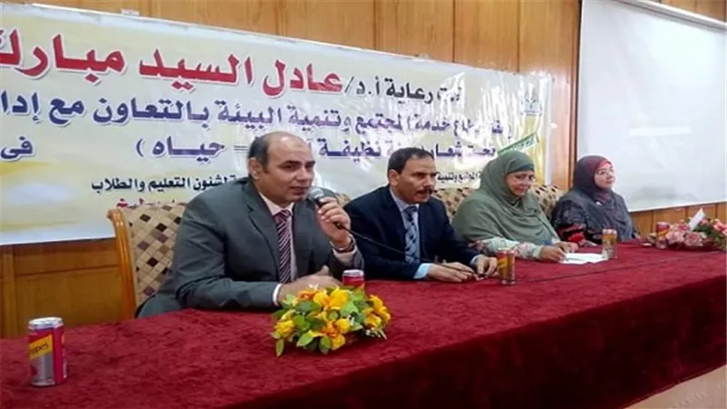 مخاطر التلوث وأثاره على البيئة والمجتمع في ندوة تثقيفية بالأسبوع البيئي بالتربية