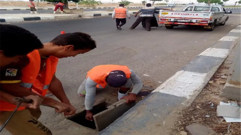 الغيطى: رفع حالة الاستعداد لمجابهة الأمطار بمدينة الشروق