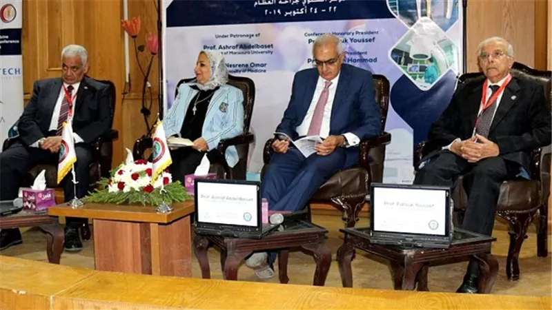 بالصور.. افتتاح المؤتمر السنوي لقسم جراحة العظام بجامعة المنصورة 
