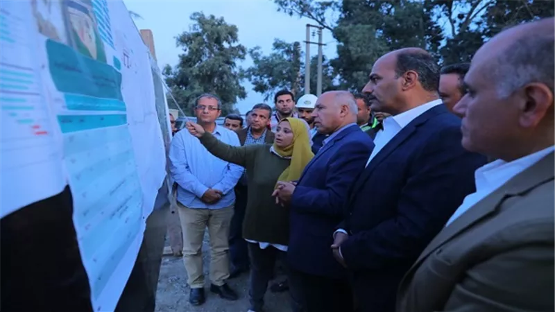 وزير النقل يتابع أعمال انشاء كوبري دكرنس العلوي باجمالي تكلفة 250مليون جنيه 