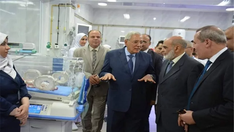 شاروبيم.. يفتتح قسمي الكلى والحضانات بمستشفى دكرنس العام بتكلفة بلغت 10 مليون جنيه بالدقهلية 