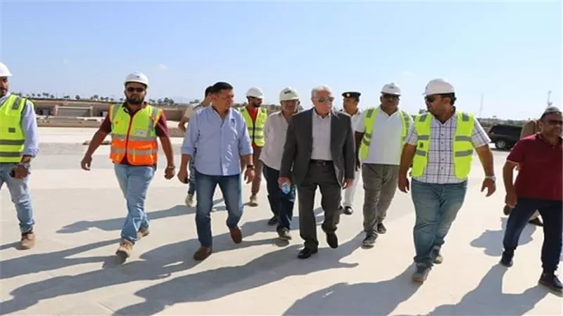 فودة يتفقد متحف شرم الشيخ ومركز المؤتمرات الدولية