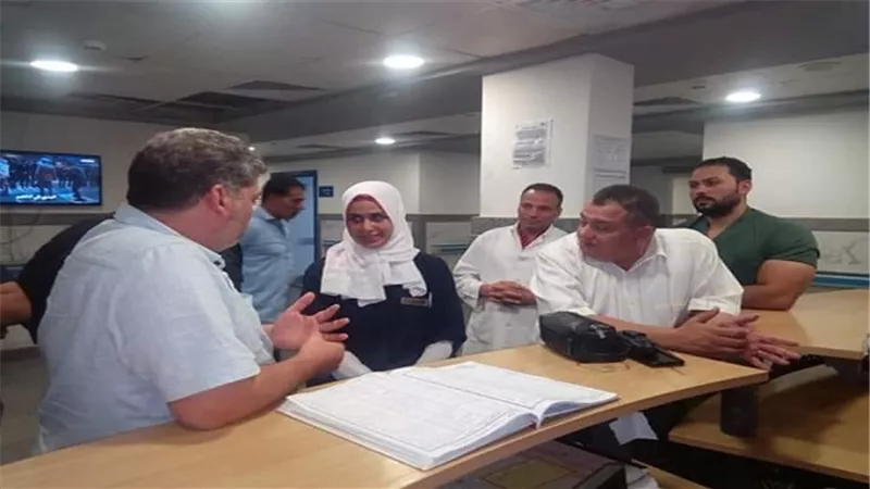 أحالة ١٢ موظف بالوحدة الصحية برأس مسلة للتحقيق الفوري خلال متابعة سير العمل بالوحدات والمراكز الطبية بمدن خليج السويس