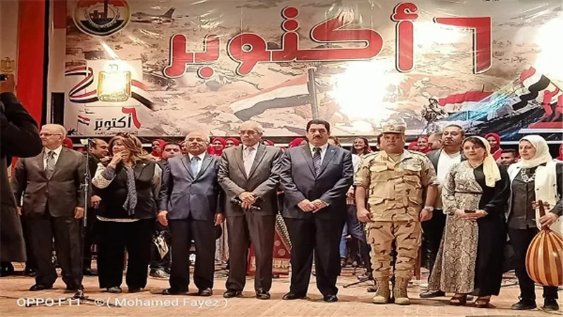 مرزوق والفيومي يشهدان احتفال تعليم القليوبية بانتصارات اكتوبر