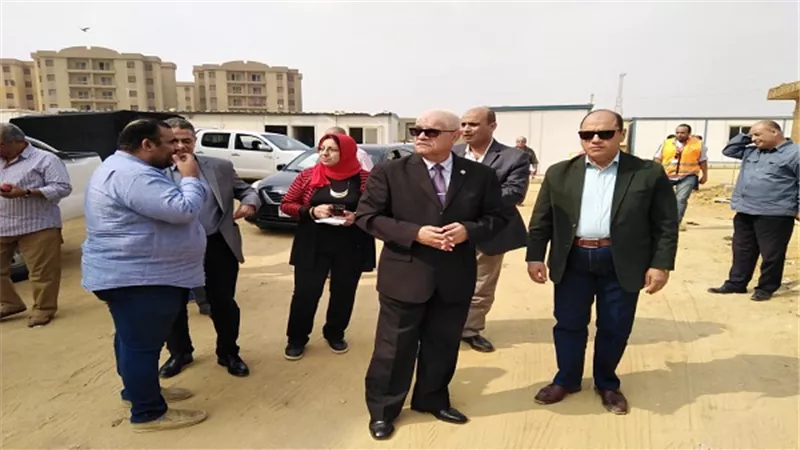 رئيس حى البساتين يطلب سرعة تنفيذ مشروع سوق التونسي الجديد
