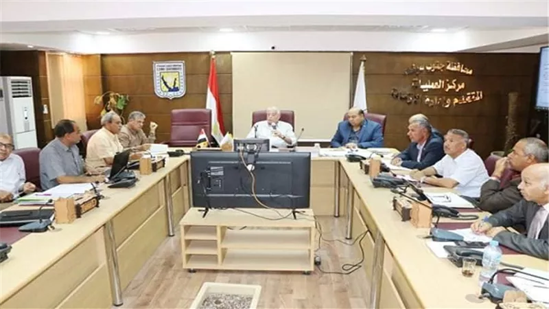 فودة يترأس مؤتمر المتابعة الدورى ويتابع مشروعات الخطة الاستثمارية وتقنين الاوضاع