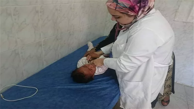 بالصور.. إقبال شعبي كبير لأهالي دهب على قافلة جامعة المنصورة المُتكاملة 