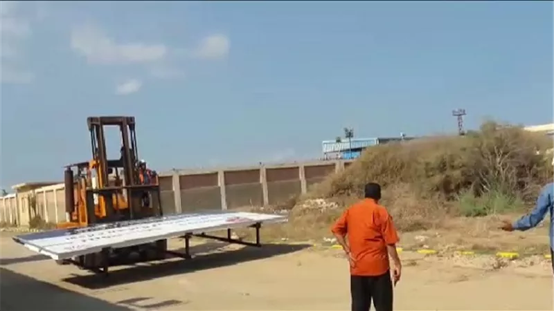 آثار الأسكندرية: ازالة التعدي الواقع على حرم موقع الطابية الحمراء بالإسكندرية