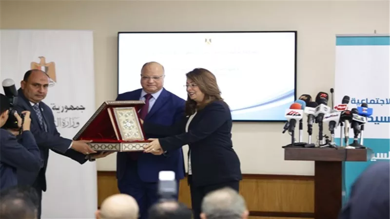 وزيرة التضامن تشهد حفل اطلاق مشروع روضة السيدة 