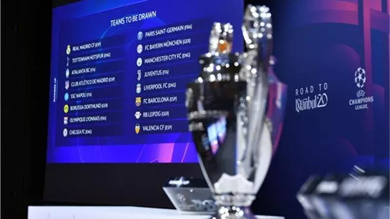 مواعيد مباريات دور الـ16 في بطولة دوري أبطال أوروبا