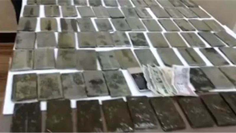 الداخلية تحبط تهريب 20 كيلو حشيش بقيمة مليون جنيه