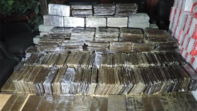 الداخلية تضبط 100 طربة حشيش بقيمة 1.6 مليون جنيه