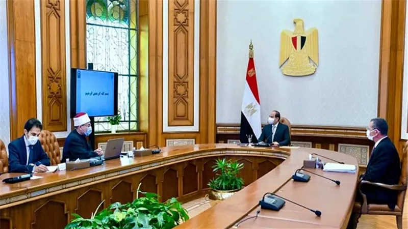  الرئيس السيسي يوجه بتكوين جيل متميز من الأئمة والدعاة المستنيرين لصياغة رأي عام ديني منضبط 