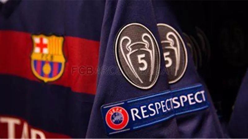 برشلونة يكشف عن قميصه الجديد بدوري أبطال أوروبا