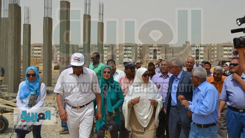 السروى يتفقد مساكن الزواج الحديث ومشروع الاسكان الاجتماعي بالسويس 