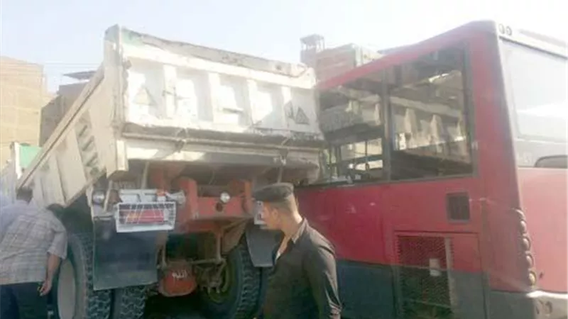التحقيق بخطف سائق نقل عام في تصادم بعين شمس