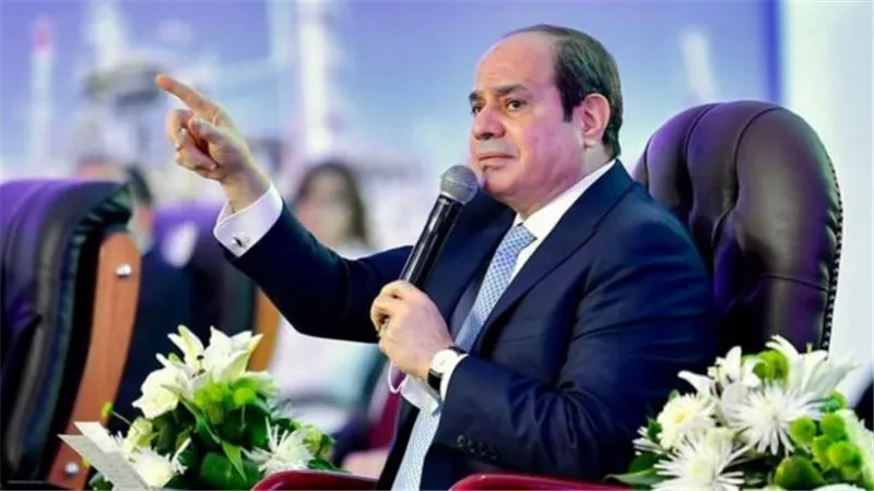 السيسي يشاهد فيلما تسجيليا بعنوان 
